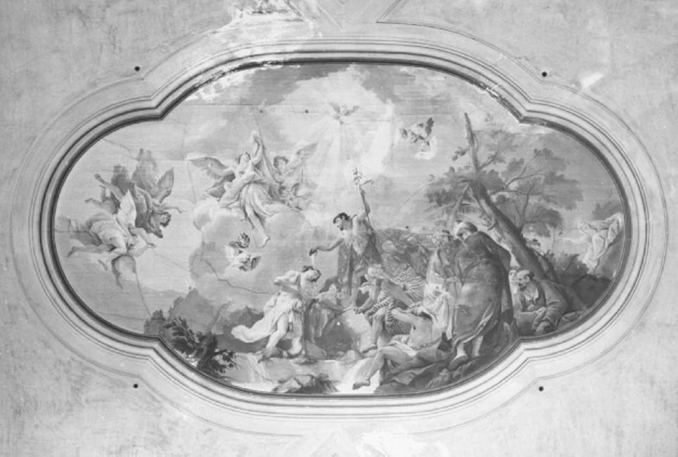 Giulio Carpioni 161 battesimo di Cristo Bassano del Grappa, Vicenza