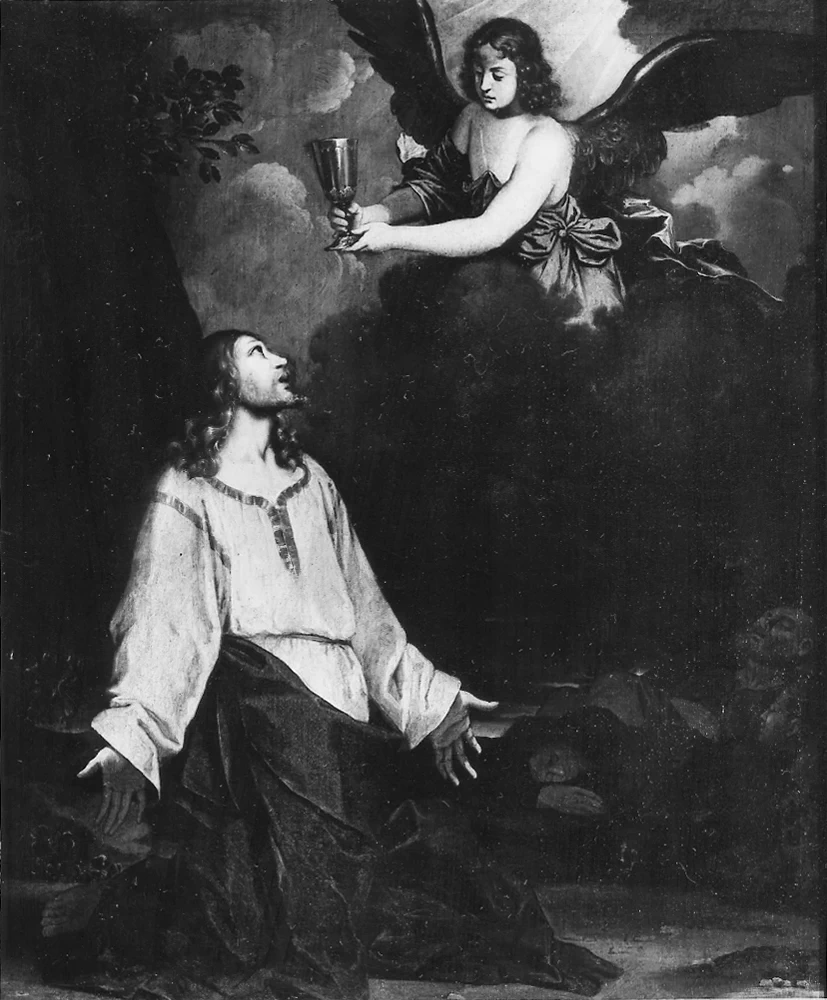 Giulio Carpioni 229 orazione di Cristo nell'orto di Getsemani Castiglione delle Stiviere, Mantova