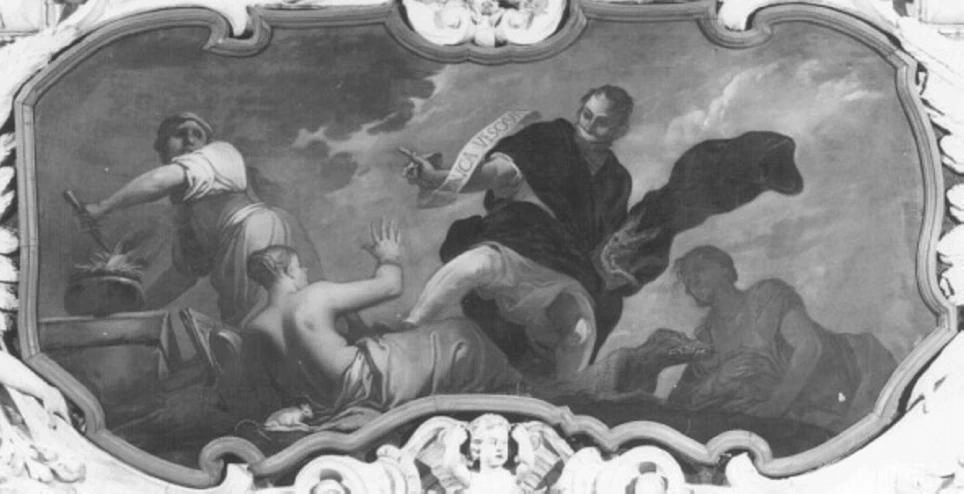 Giulio Carpioni 266 Scena biblica Oratorio di S. Nicola , Stradella S. Nicola, Vicenza