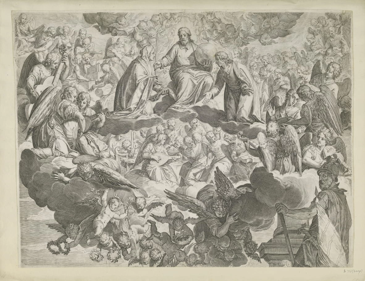 Agostino Carracci 108 Il Martirio di Santa Giustina da Padova Rijks Museum, Amsterdam