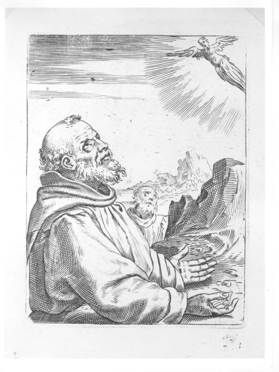Agostino Carracci 118 le stimmate di San Francesco. Galleria Sabauda, Torino