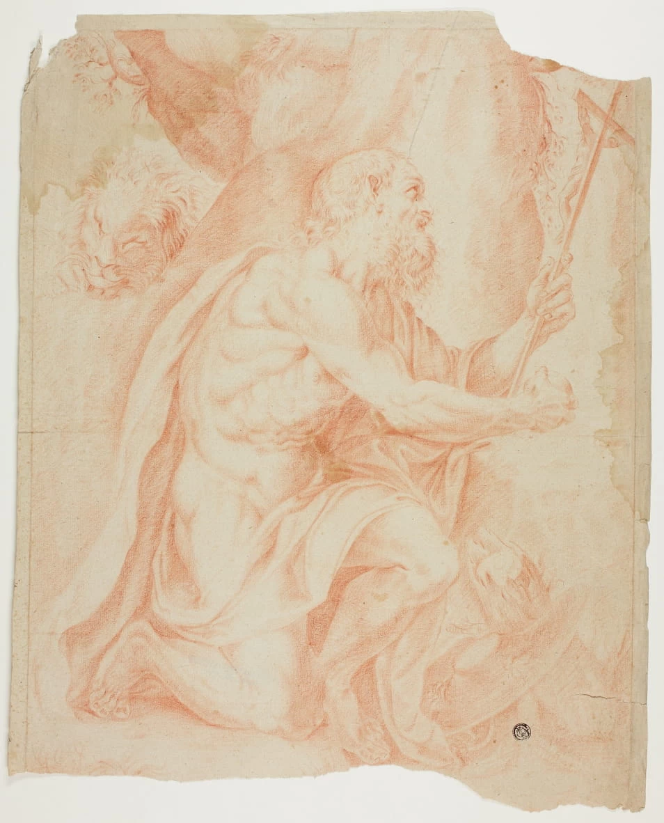 Agostino Carracci 185 San Girolamo penitente Art Institute of Chicago