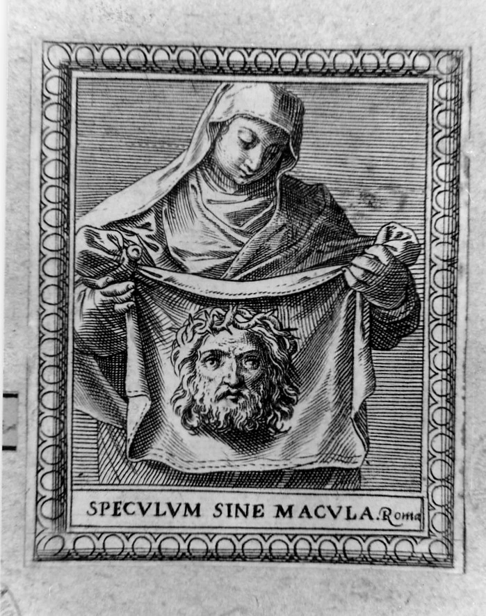 Agostino Carracci 195 Santa Veronica Collezione Remondini. Bassano del Grappa. Vicenza