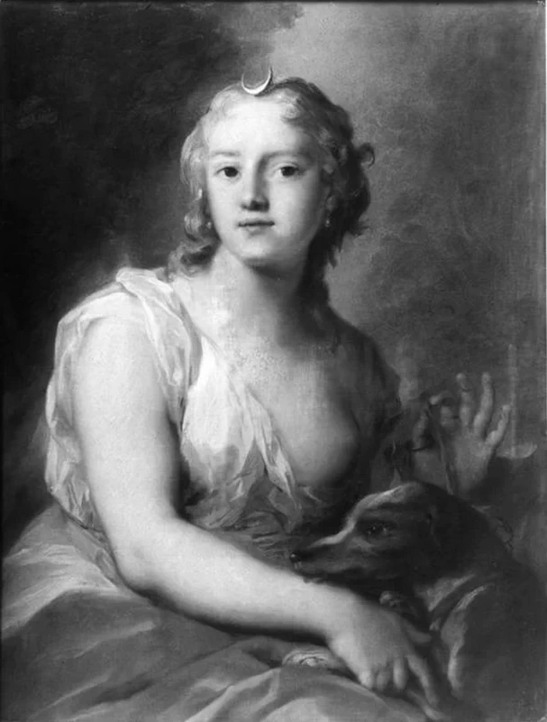 Rosalba Carriera 188 Diana San Pietroburgo, Museo dell'Ermitage