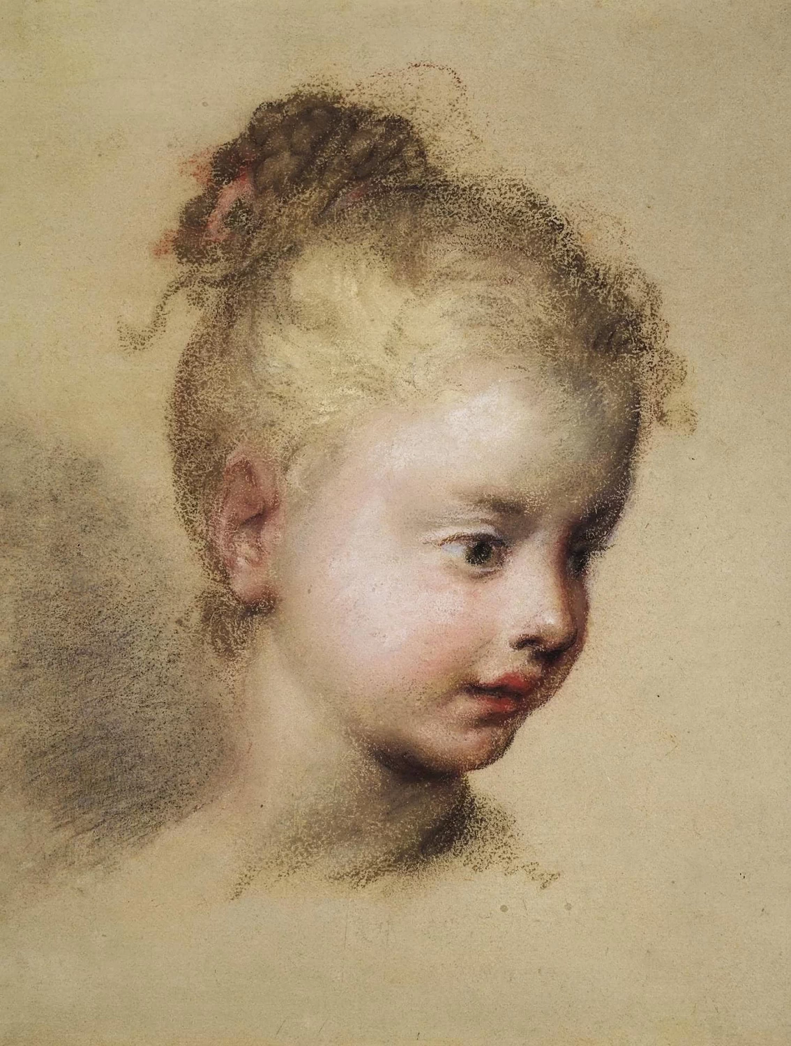 Rosalba Carriera 217 Profilo di bambino Hermitage, San Pietroburgo