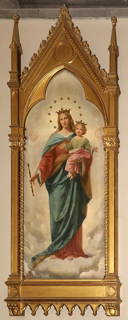 Giuseppe Cassioli 57 Maria Ausiliatrice chiesa della Sacra Famiglia, Firenze