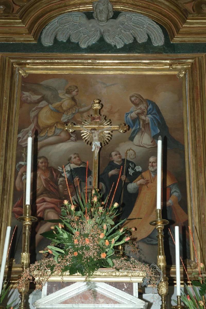 Dipinto con l'Annunciazione