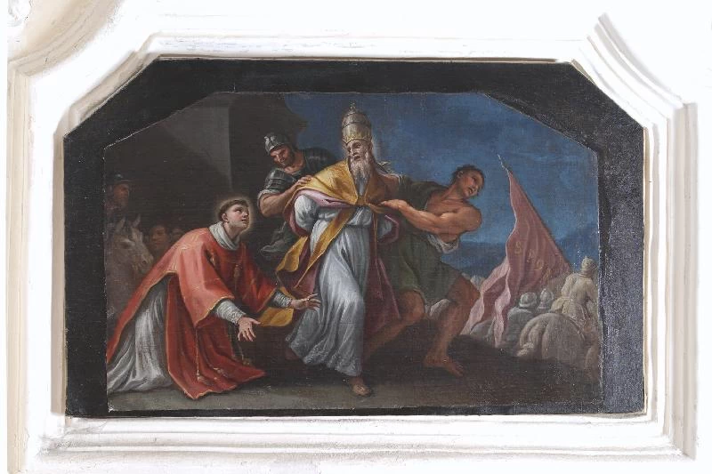 San Lorenzo con il Papa Sisto II