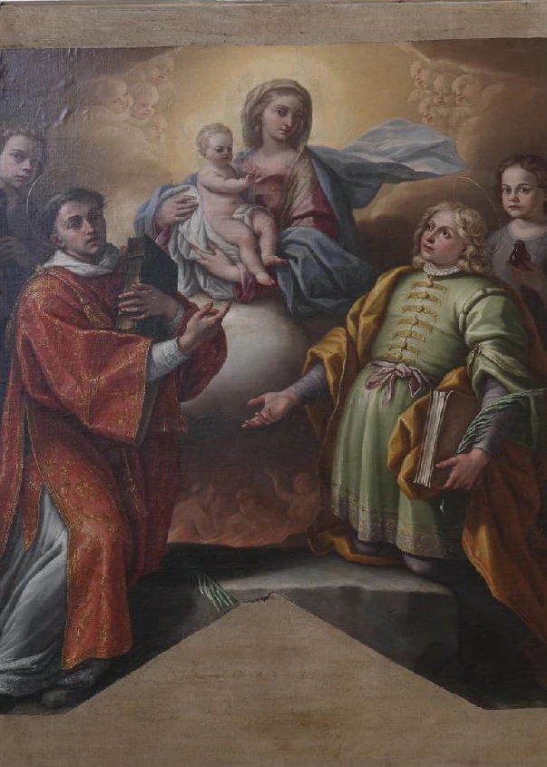Madonna della misericordia e santi