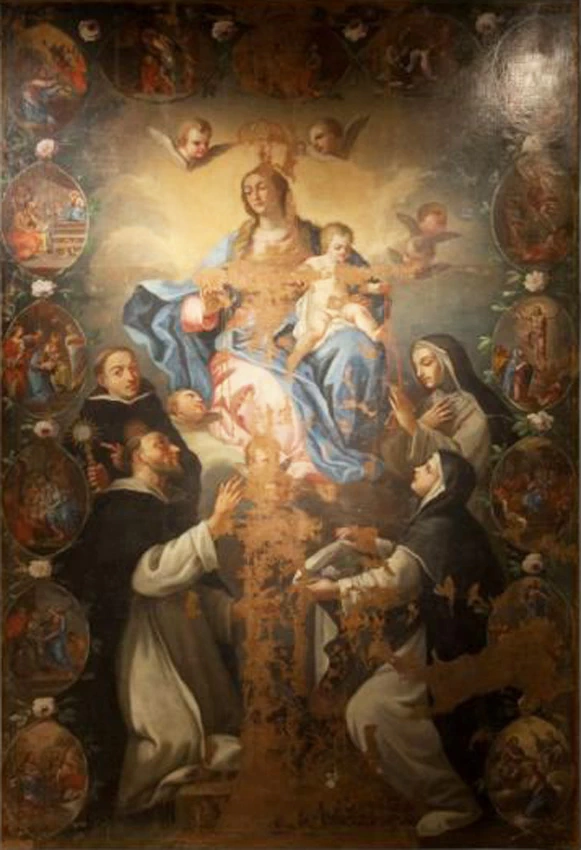 Madonna col Bambino e santi - Cetraro