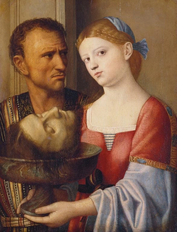 Salome con la testa del Battista