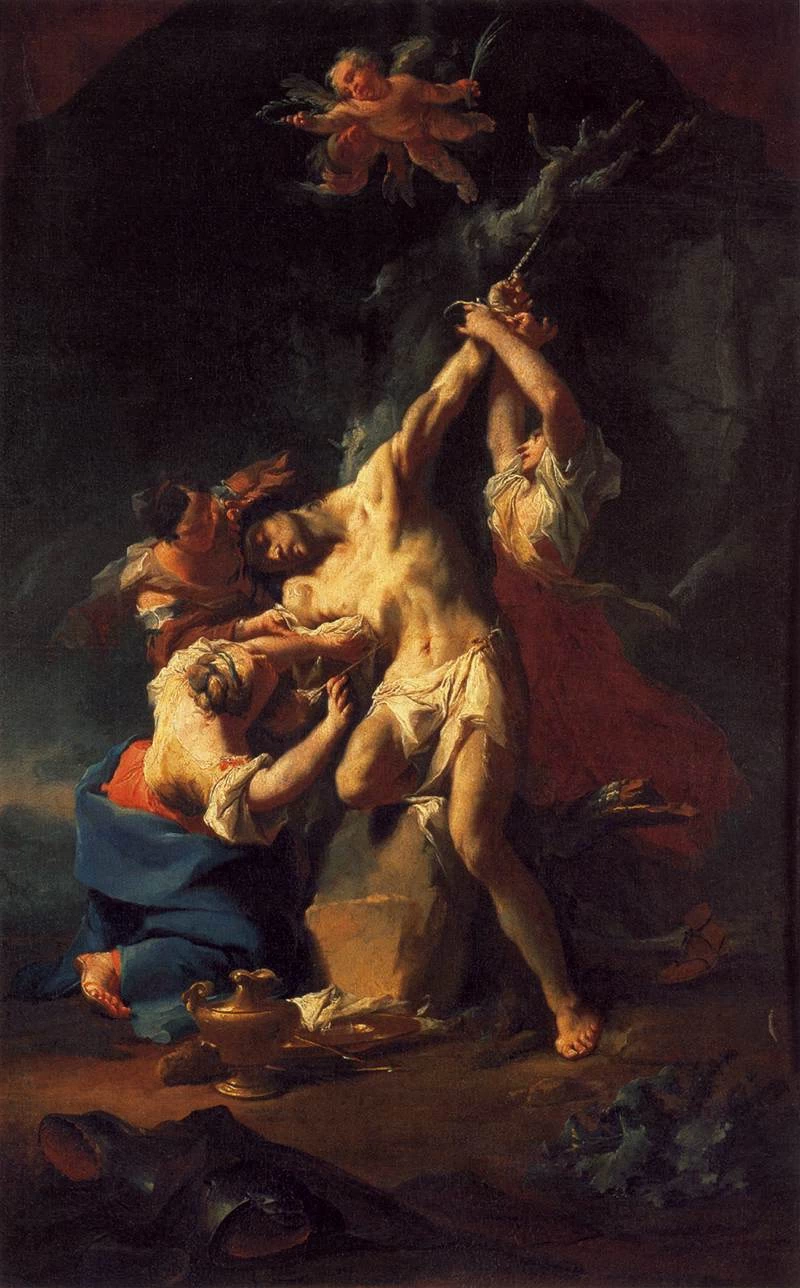 Martirio di san Sebastiano Österreichische Galerie Belvedere, Vienna