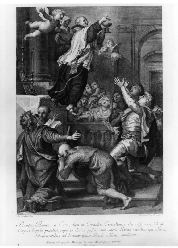 Antonio Cavallucci 27 miracolo dell'ostia di San Tommaso da Cori