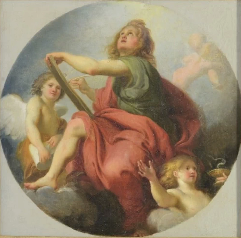 Antonio Cavallucci 43 San Giovanni evangelista Urbino bozzetto