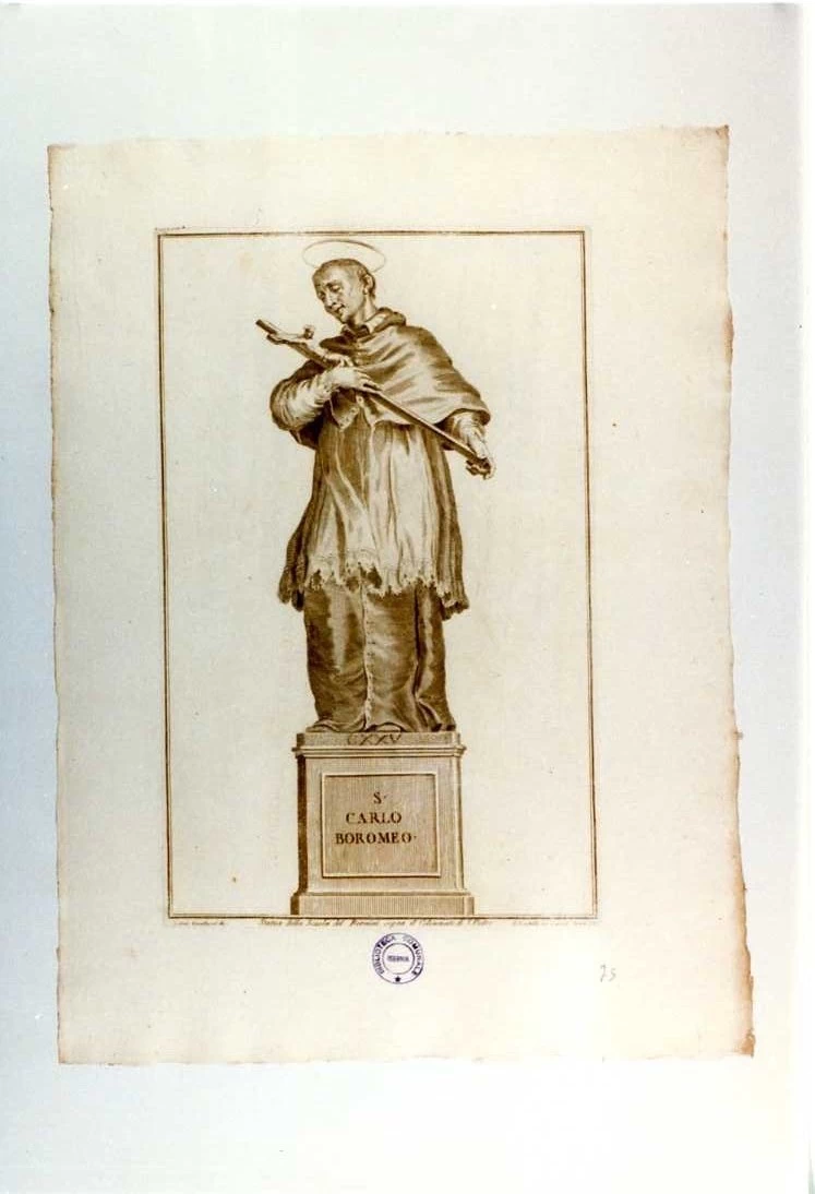 Antonio Cavallucci 76 San Carlo Borromeo Biblioteca Comunale Michele Romano, Isernia