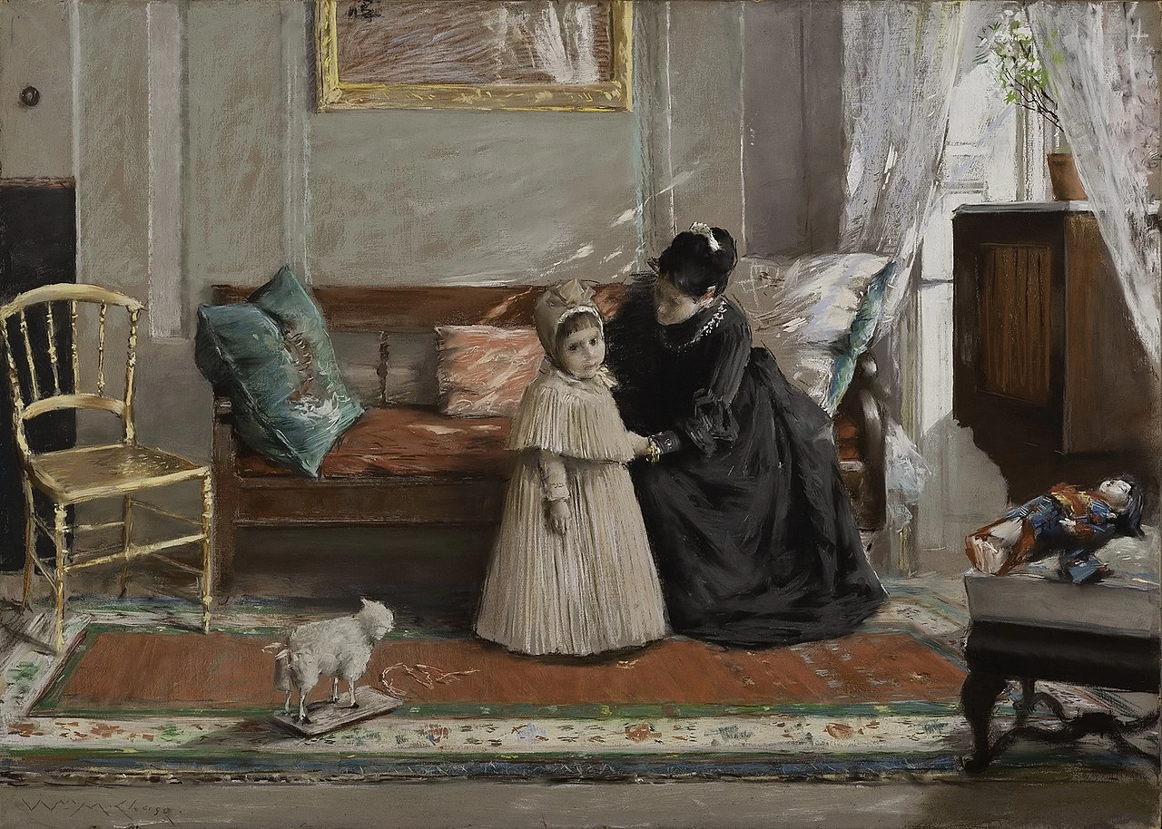 La signora Chase e il bambino Museo d'arte di San Antonio