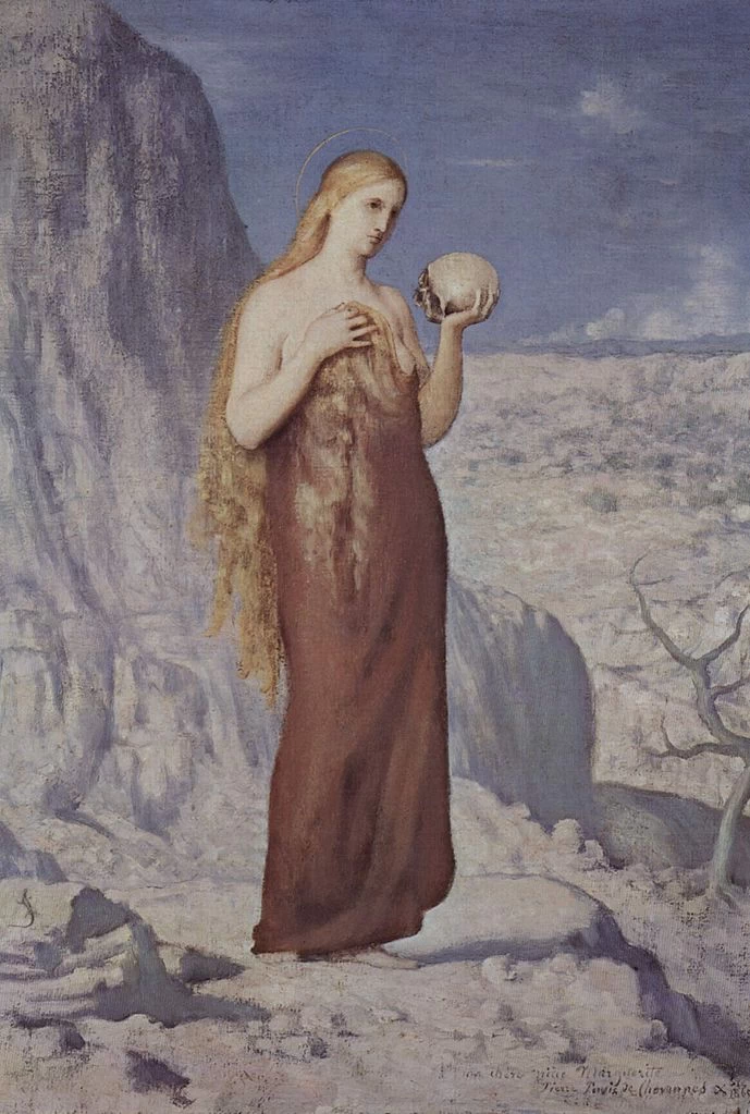 Pierre Puvis de Chavannes 86 Maria Maddalena nel deserto Kröller Müller Museum