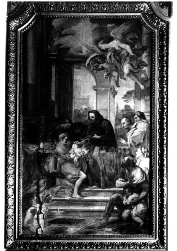 Giuseppe Bartolomeo Chiari 55 San Francesco di Paola resuscita un fanciullo Roma