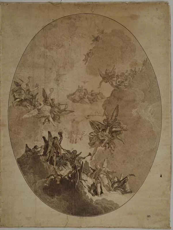Francesco Chiarottini 70 Incoronazione di Maria vergine Civici musei e gallerie di storia e arte, Udine