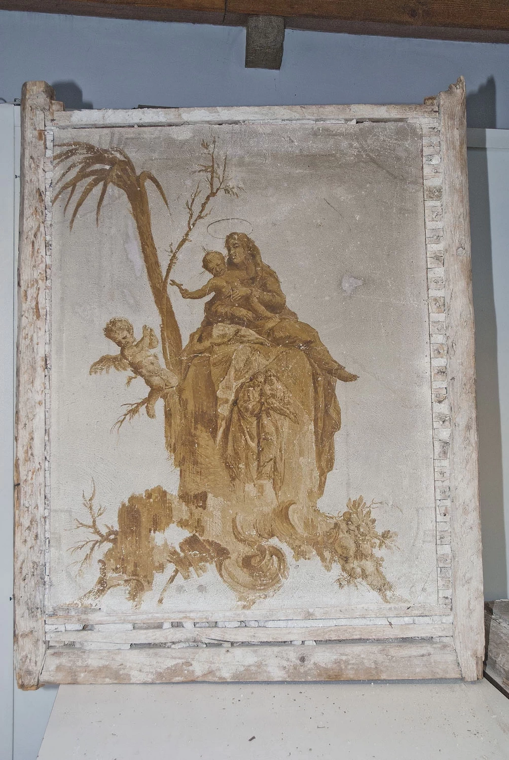 Francesco Chiarottini 71 Madonna col Bambino San Giovanni al Natisone, Udine attribuito