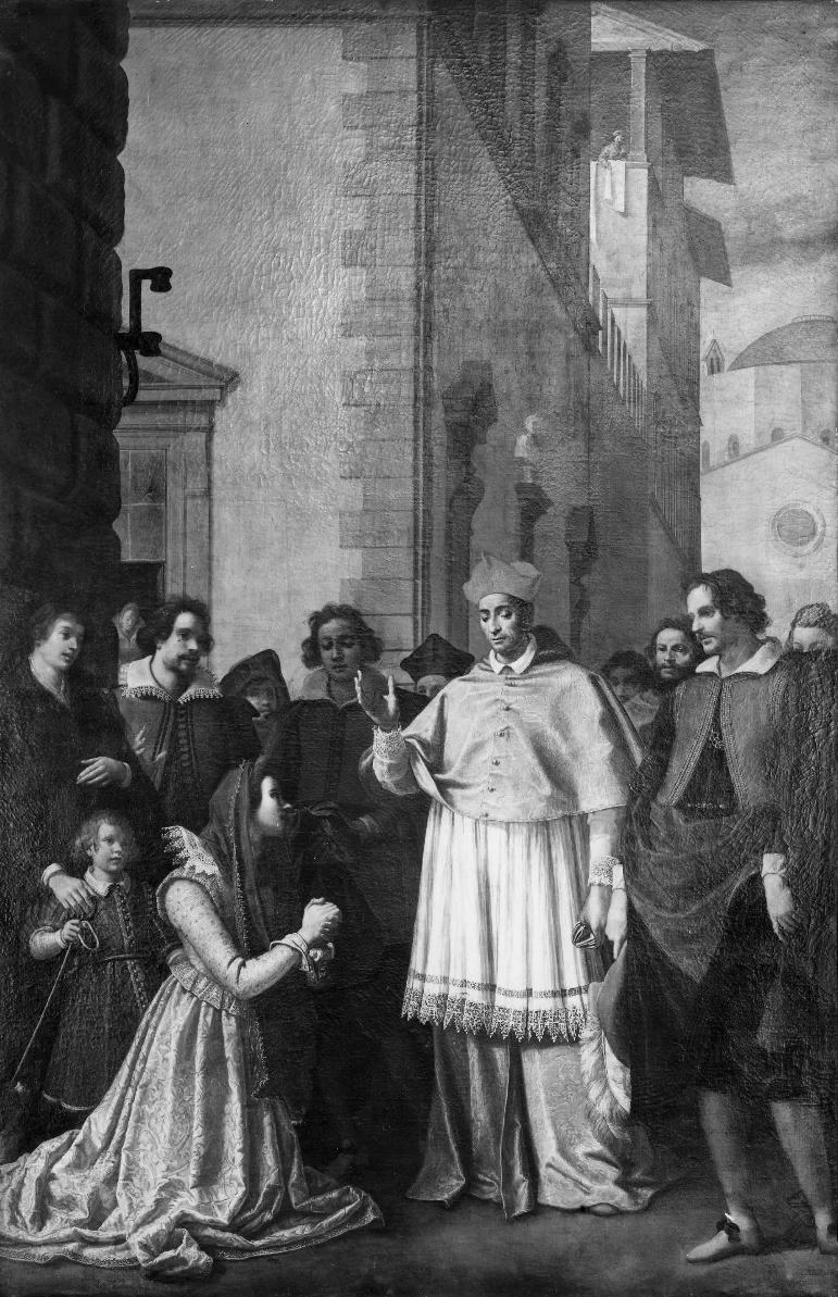 Jacopo Chimenti 89 San Carlo Borromeo Pistoia attribuito