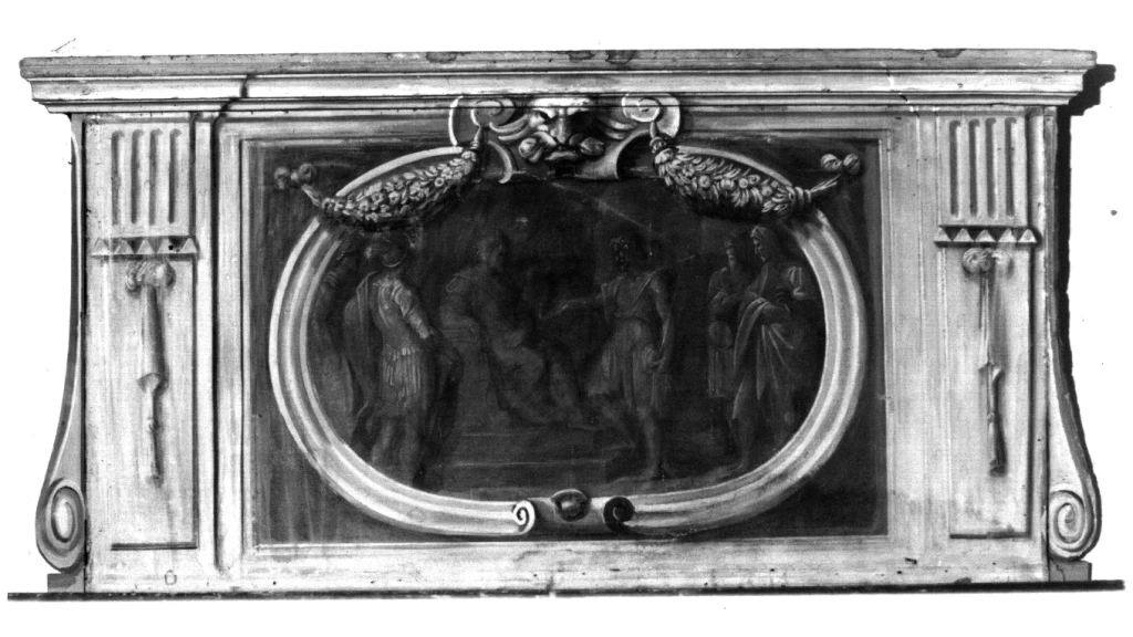 Agostino Ciampelli 105 San Giovanni Battista ammonisce Erode ed Erodiade Roma
