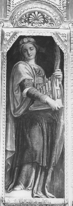 Agostino Ciampelli 114 Santa Cecilia Chiesa del SS. Nome di Gesù all'Argentina, Roma 1