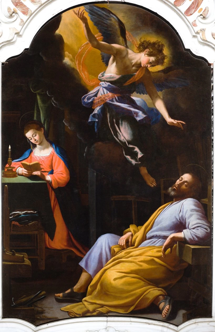 Agostino Ciampelli 133 sogno di San Giuseppe Genova