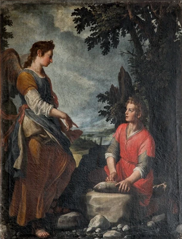 Agostino Ciampelli 145 Tobia e San Raffaele arcangelo Firenze