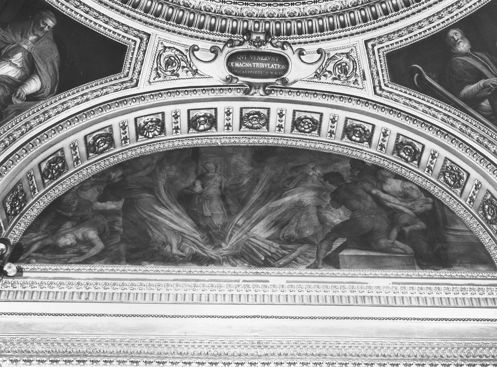 Agostino Ciampelli 64 Il Martirio di Santa Agnese Chiesa del SS. Nome di Gesù all'Argentina, Roma