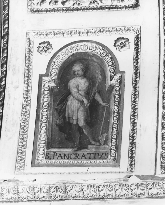 Agostino Ciampelli 75 La Colomba dello Spirito Santo e quattro Santi martiri Chiesa del SS. Nome di Gesù all'Argentina, Roma 4