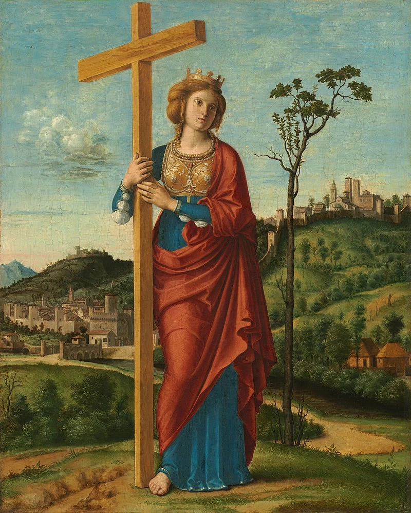 Attribuito a Dal Ponte Jacopo sec. XVI, Madonna con Gesù Bambino e santi