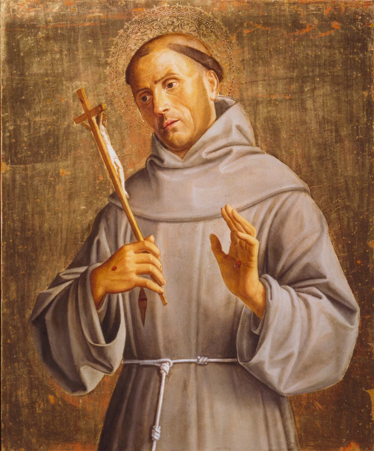 San Francesco d'Assisi - Polittico di Olera, Chiesa parrocchiale, Olera