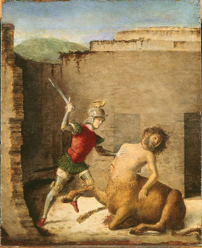 Teseo uccide il Minotauro - Museo Poldi Pezzoli, Milano
