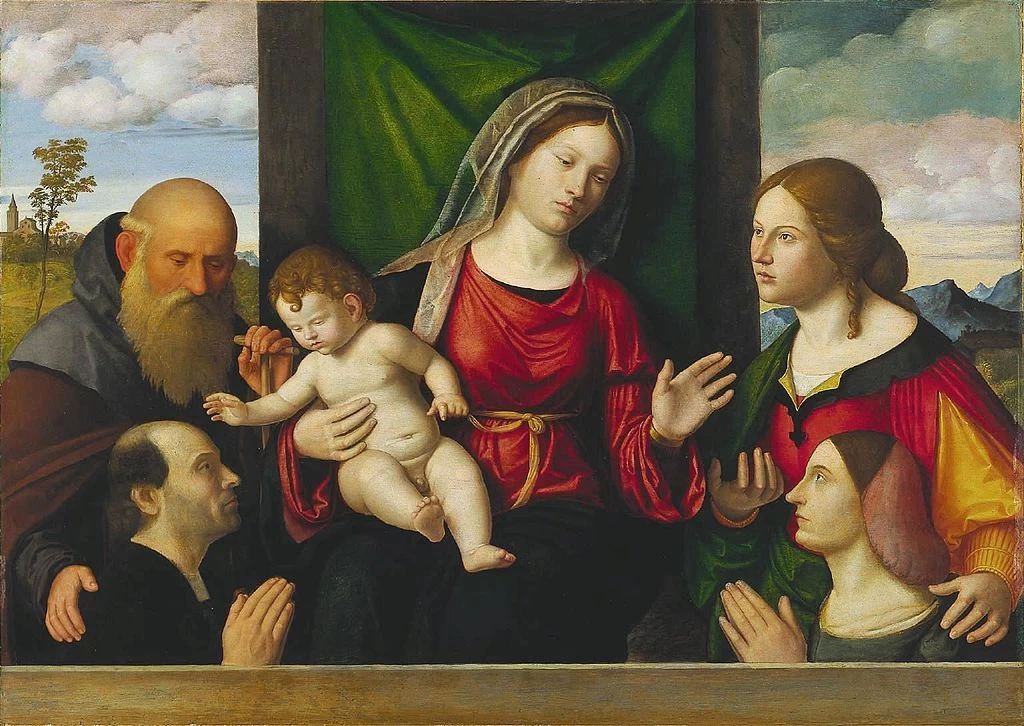 Madonna col Bambino tra i santi - The Cleveland Museum of Art, Cleveland