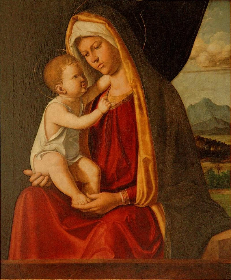 G.B. (1505 ca.), Madonna con Bambino