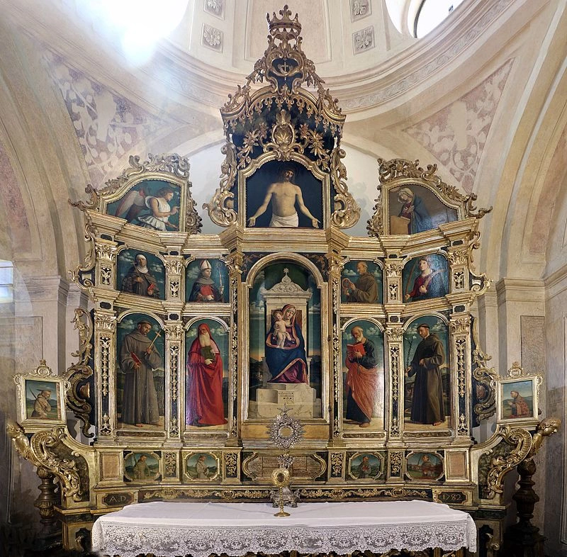 Polittico di Miglionico - Chiesa di Santa Maria Maggiore, Miglionico