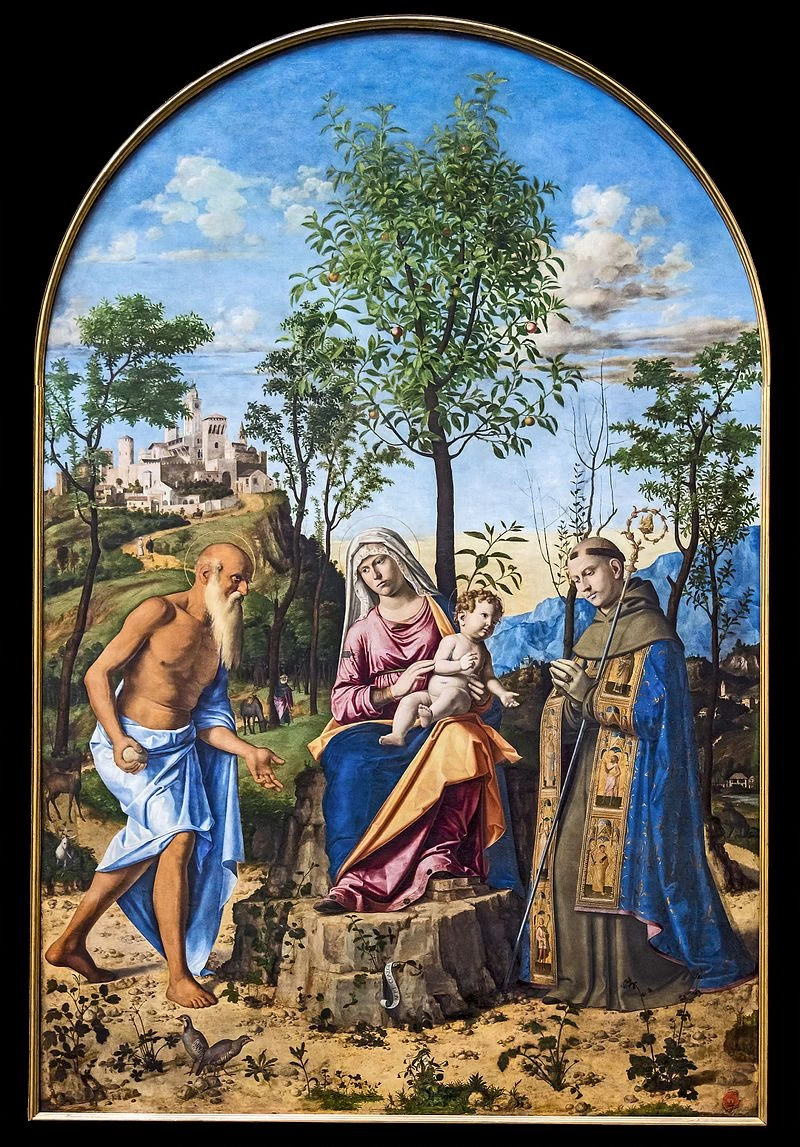Madonna dell'arancio tra i santi Ludovico da Tolosa e Girolamo - Gallerie dell'Accademia, Venezia