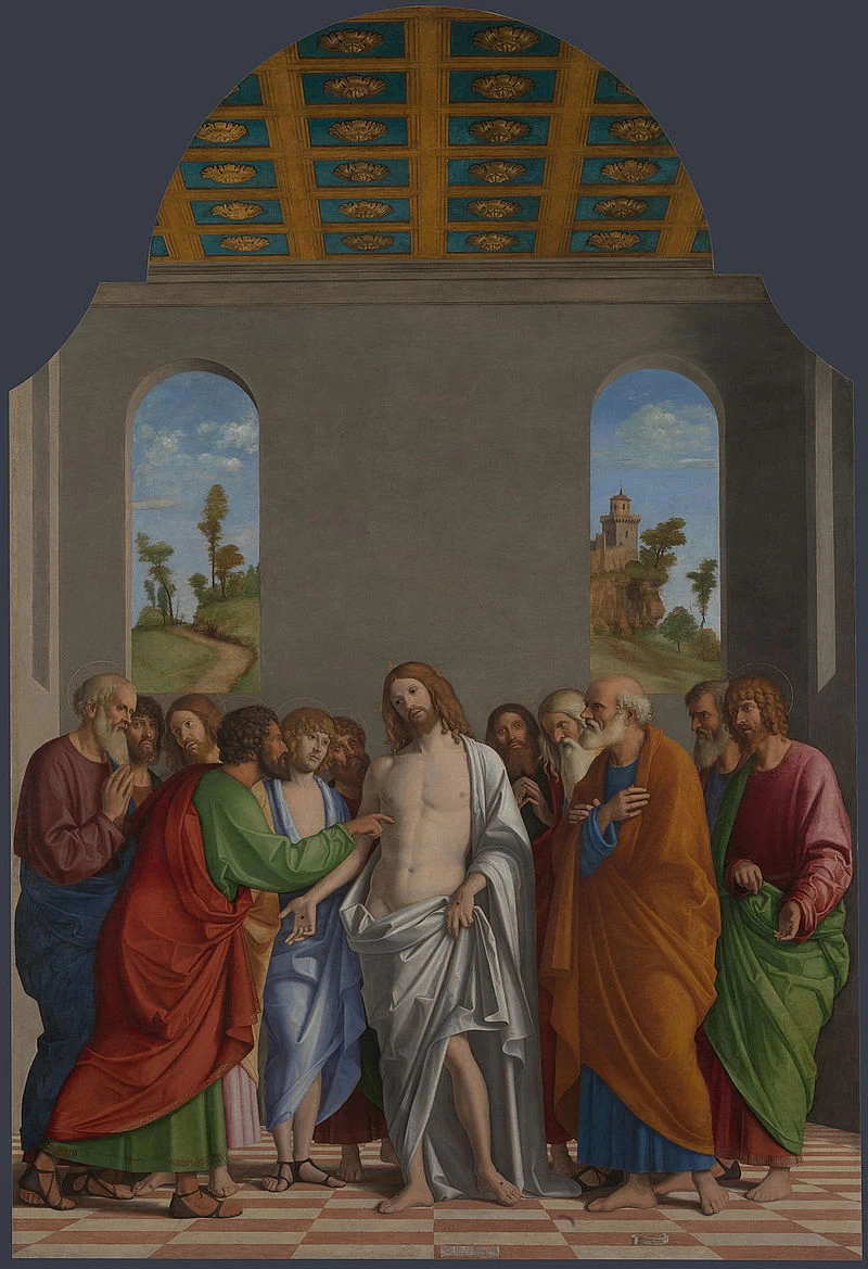 Incredulità di Tommaso - National Gallery, Londra
