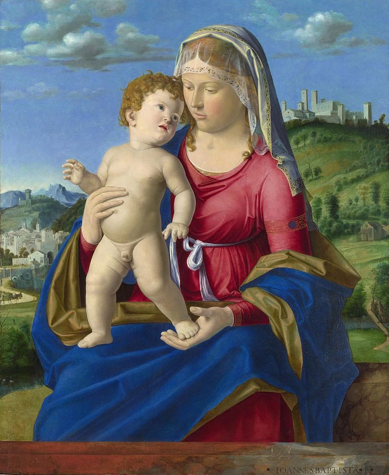 La Vergine col Bambino - National Gallery, Londra
