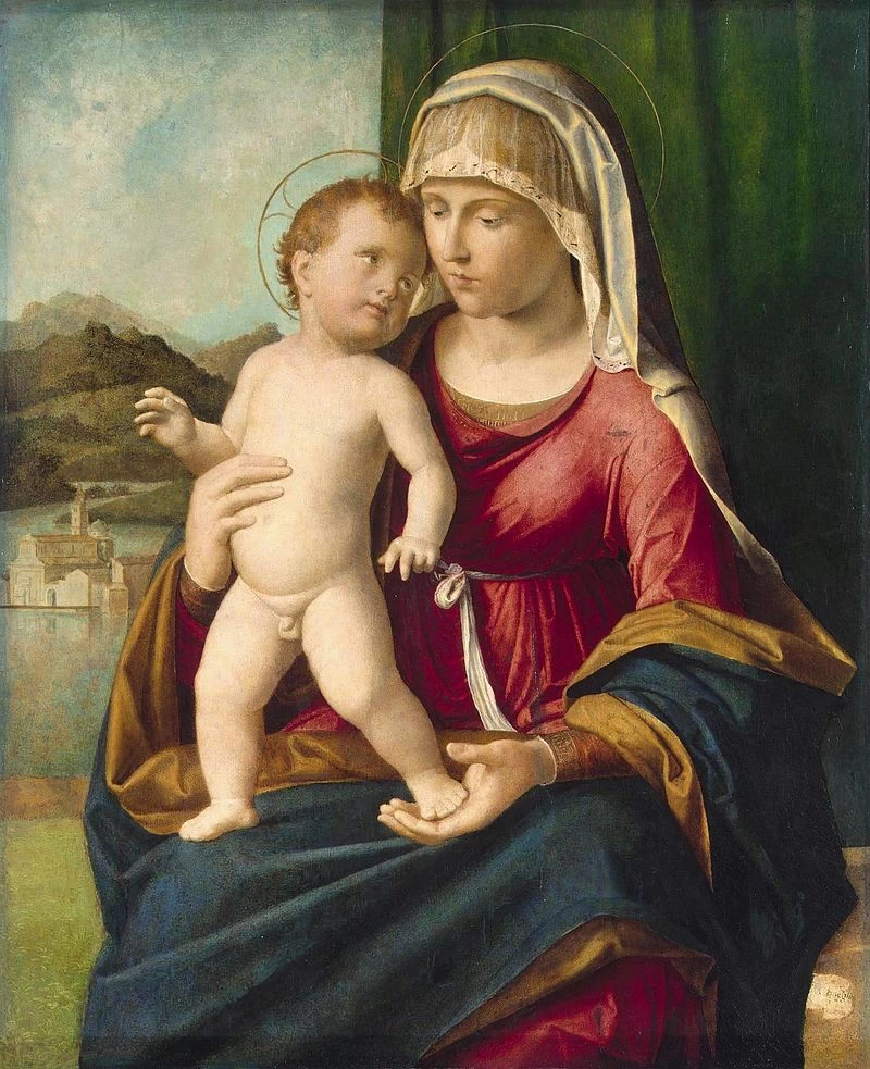 La Vergine col Bambino - Museo dell'Ermitage di San Pietroburgo