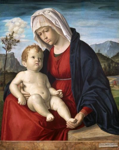 Madonna con il Bambino, National Museum of Wales, Cardiff