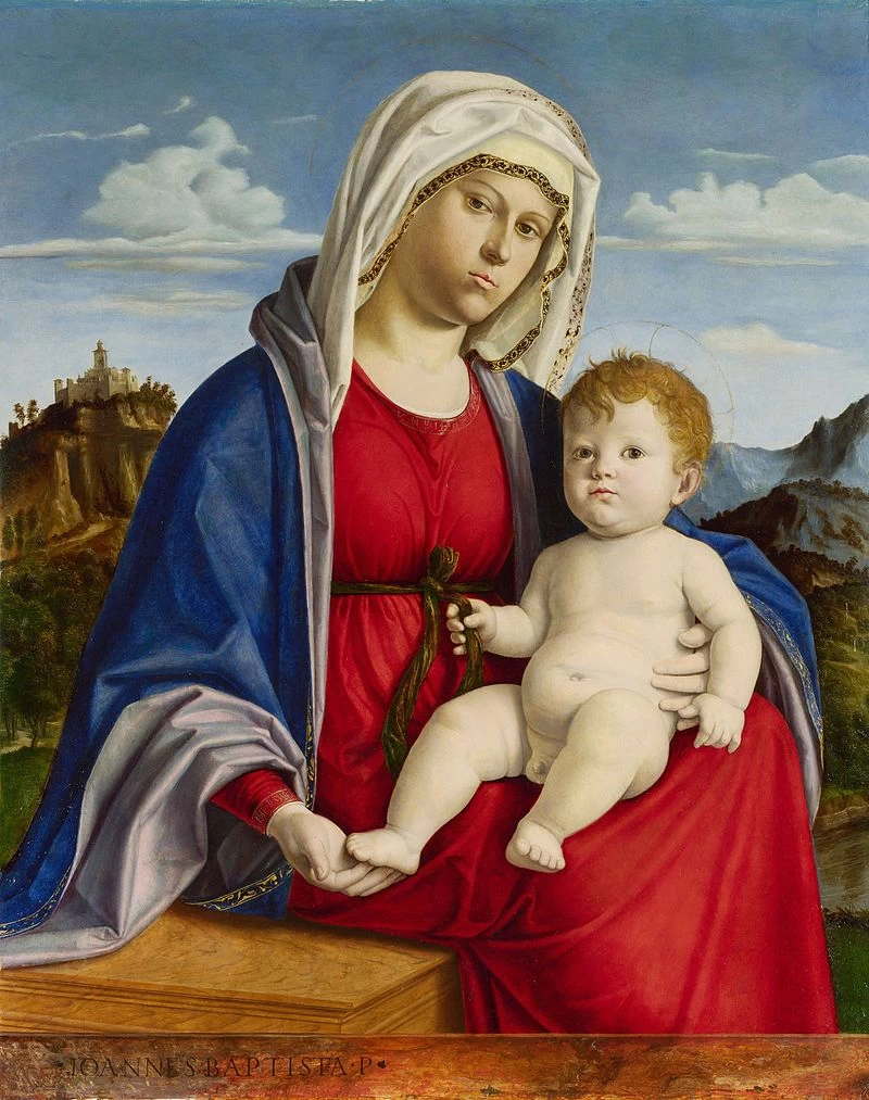 Madonna con il Bambino, National Gallery, Londra
