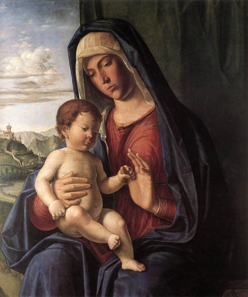 Madonna con il Bambino, Uffizi Firenze
