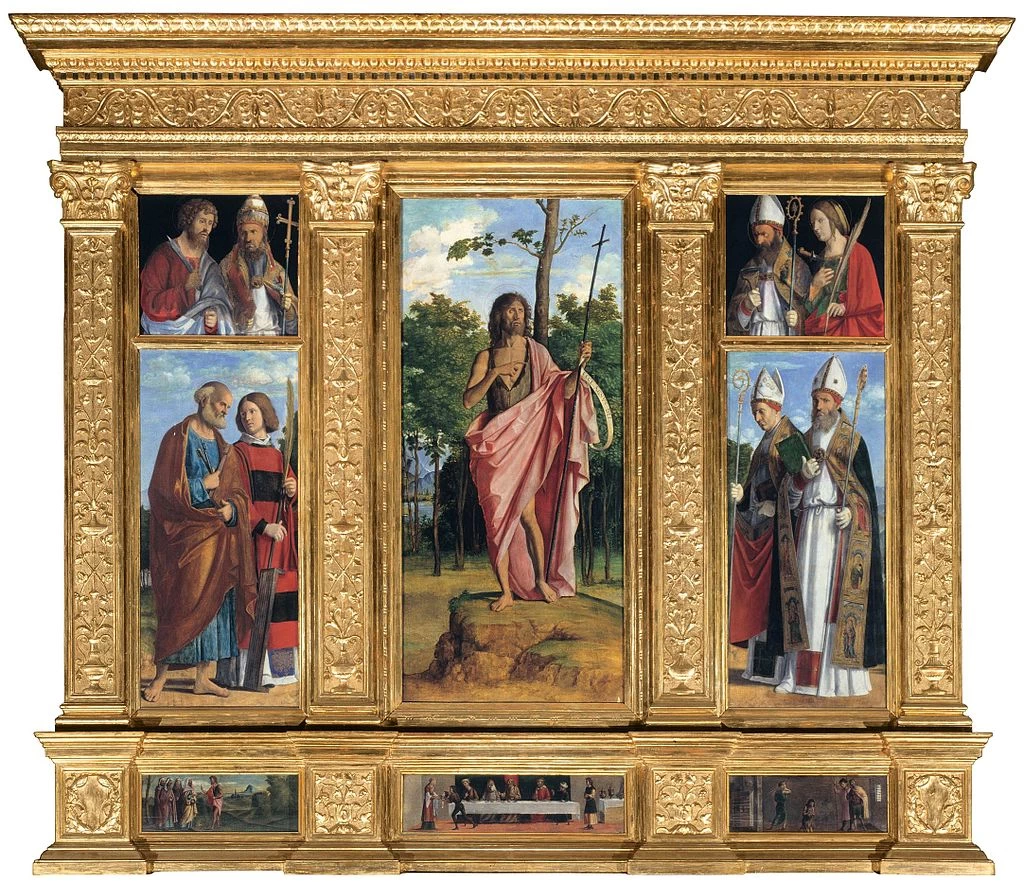 Polittico di San Giovanni Battista - Chiesa arcipretale di San Giovanni Battista, San Fior