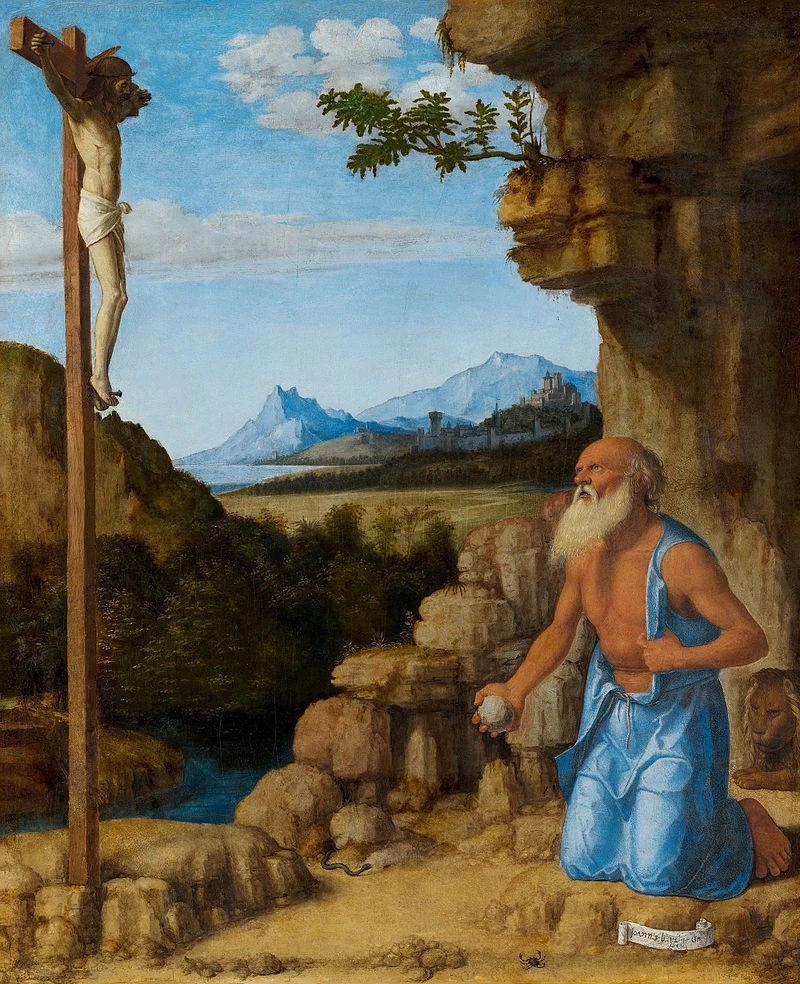 San Girolamo nel deserto - National Gallery of Art, Washington