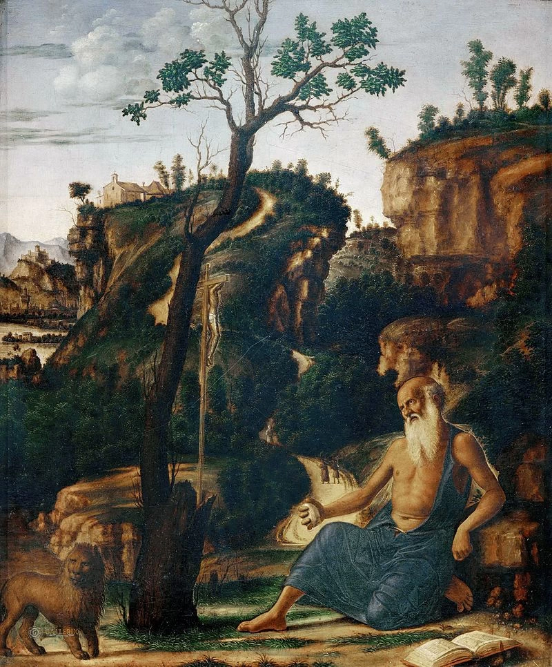 San Girolamo nel deserto - Pinacoteca di Brera, Milano