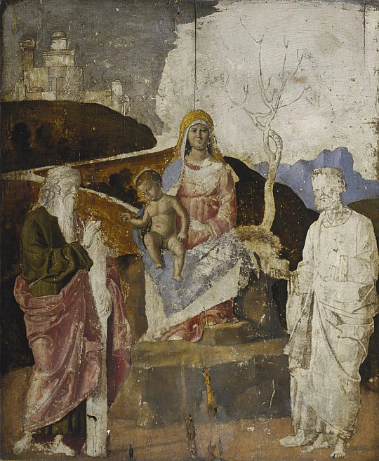 Madonna col bambino, Andrea e Pietro, National Gallery of Scotland, Edimburgo