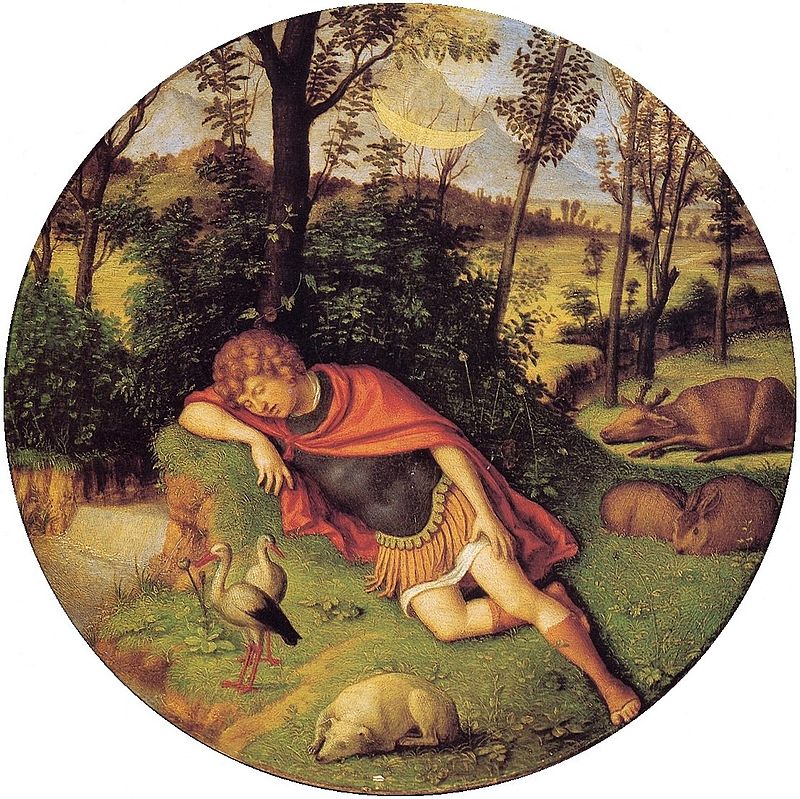 Endimione dormiente. Parma, Galleria Nazionale