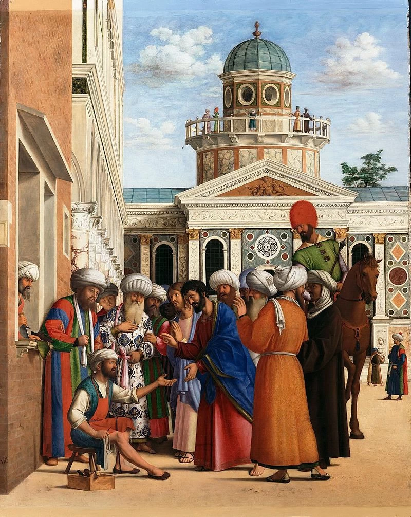 Guarigione di Anania - Gemäldegalerie, Berlino